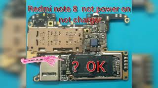 Redmi note 8  not power on 1.8 emmc short