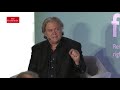 Steve Bannon debate at The Economist #OpenFutures festival