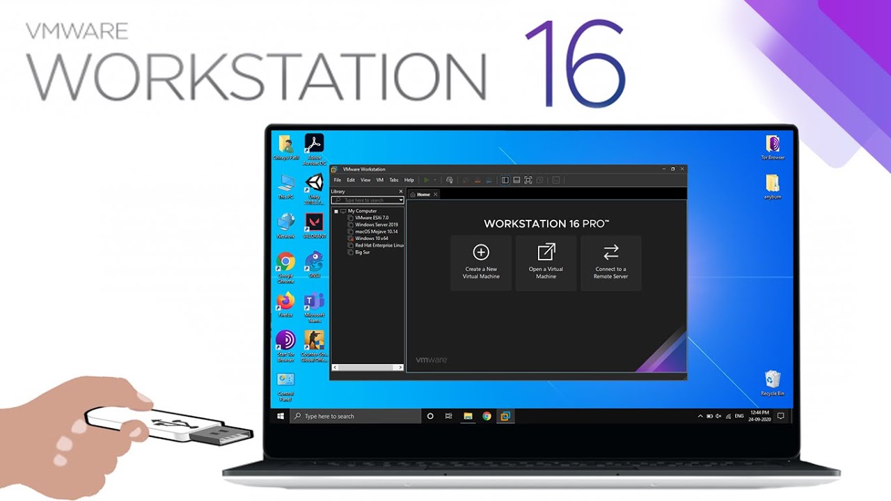 Update Connecting USB Devices on VMware Workstation Pro