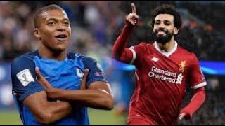 مبابي مع صلاح اهداف مهارات Salah Vs Mpabe Gools&Skills