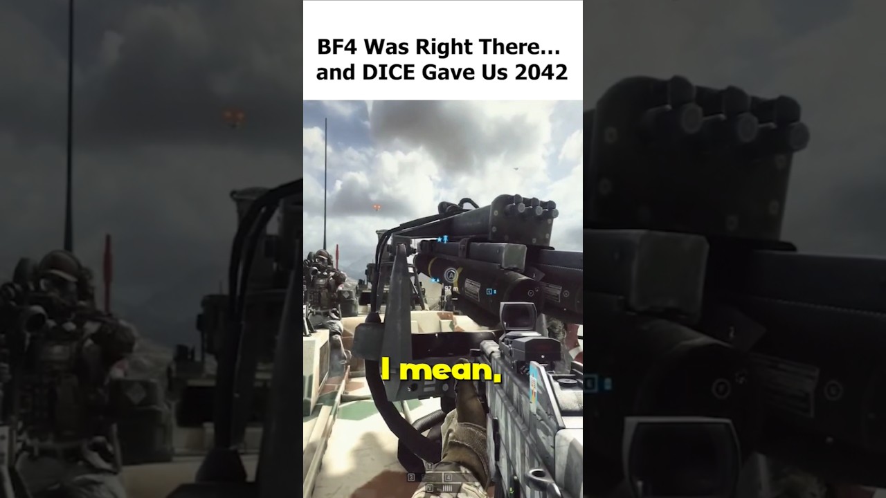 Battlefield 4 Was Right There... and DICE gave Us 2042