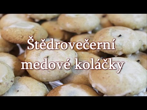 Štědrovečerní medové koláčky / Helenčino pečení