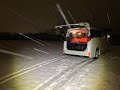 【冬の車中泊#17】雪が降る夜 1人車中泊【北海道】【アルファード/ヴェルファイア】【30系】