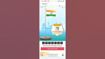 Virtual Flag hoisting on #Zomato