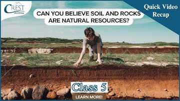 Natural Resources: Soil and Rocks | Class 5 Science Olympiad Chapter