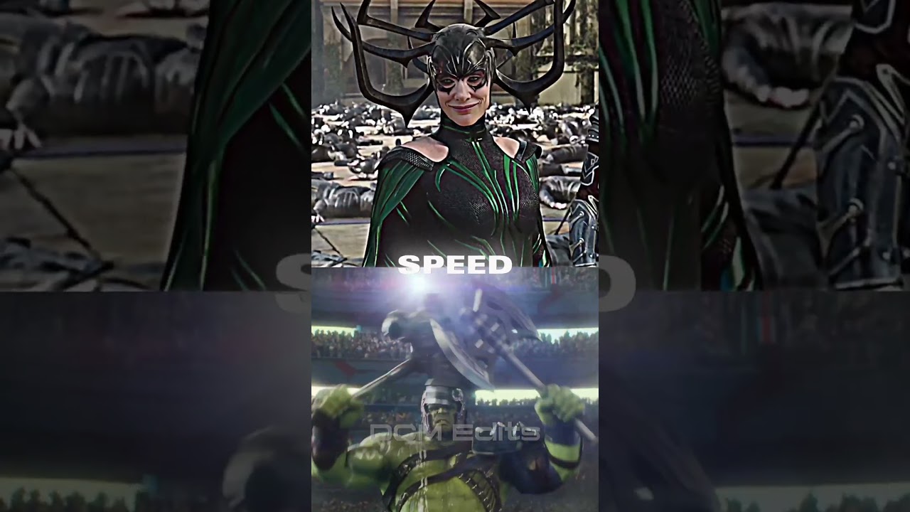 Hela vs Hulk | 4k 120 fps Edit 🔥