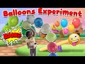 Ara tries the Balloon Garland Experiment!