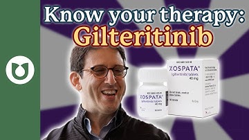 All about gilteritinib: When is gilteritinib used to treat FLT3-positive AML? #AML