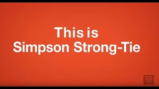 This is Simpson Strong-Tie