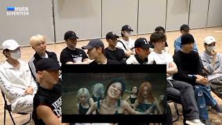 Seventeen reacting to Bibi - Vengeance (performance)