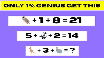 Math Puzzle Challenge | Solve This Math Puzzle | Only 1% Can Solve