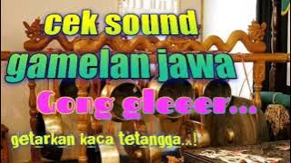 cek sound gamelan gong getarkan kaca tetangga