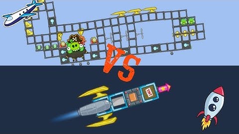 Homing missile on jet engine in Bad piggies mod leading edge.(my first video)