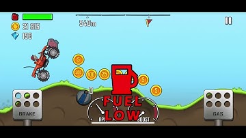Hill Climb Racing - Gameplay Walkthrough Part 3 - New Vehicle  Monster truck  (iOS, Android)