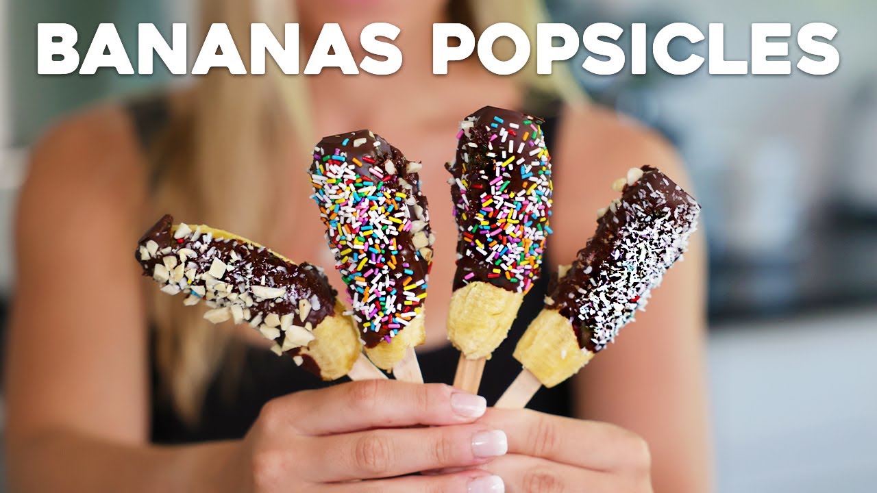 chocolate covered bananas popsicles YouTube