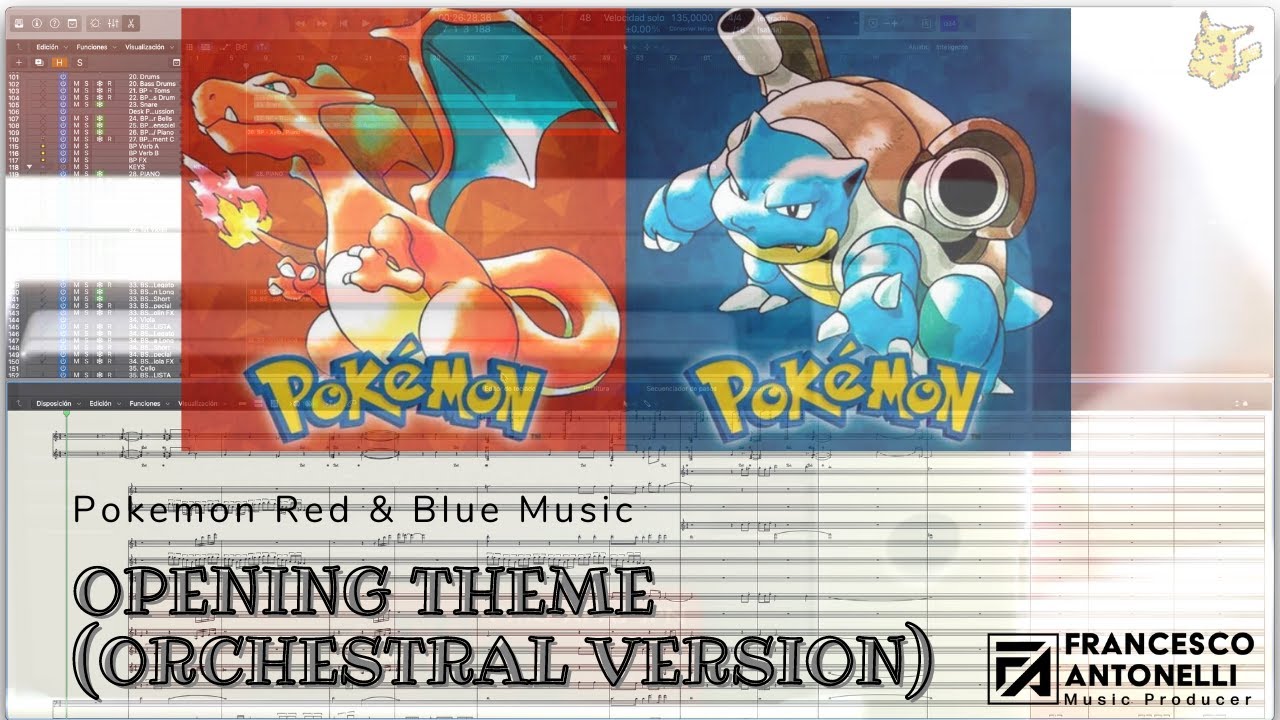 Pokemon: Red & Blue Title Screen (Fanmade Orchestration)