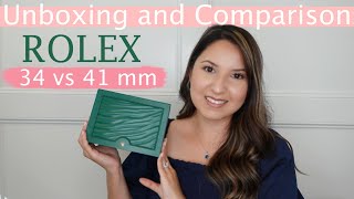 I BOUGHT a ROLEX!! | Comparing a 34mm vs 41 mm Oystersteel Model | Oyster Perpetual vs Datejust