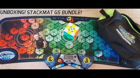 Stackmat G5 Bundle Unboxing!