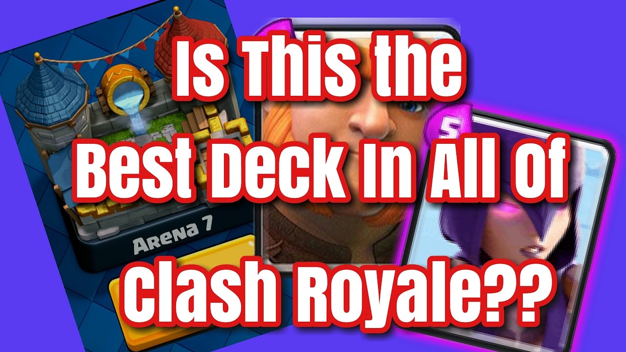 CLASH ROYALE/ Arena 7 Starting deck Episode 2 - YouTube
