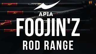 Apia Foojin Z Lure Rods - Range Overview - YouTube