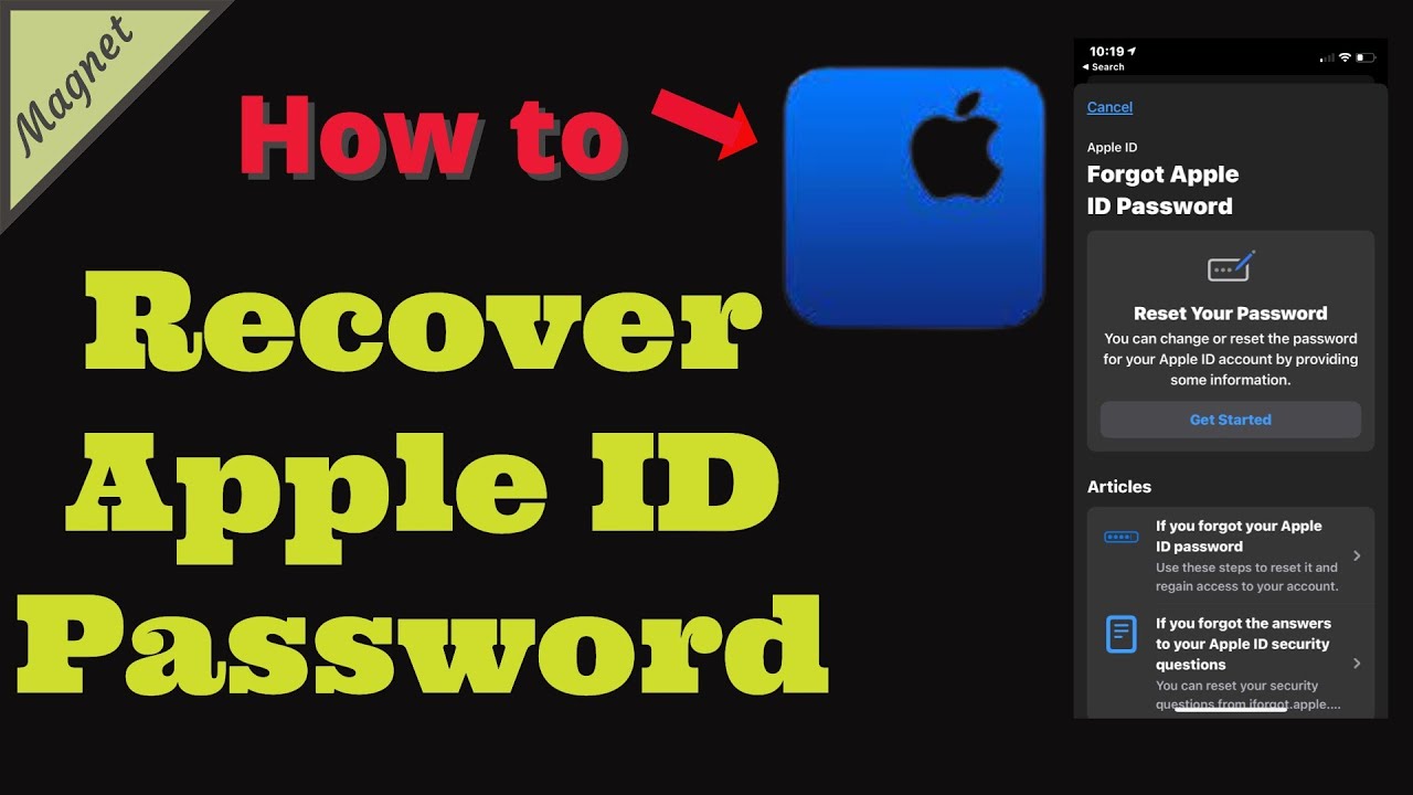 Change your Apple ID password - Apple Support