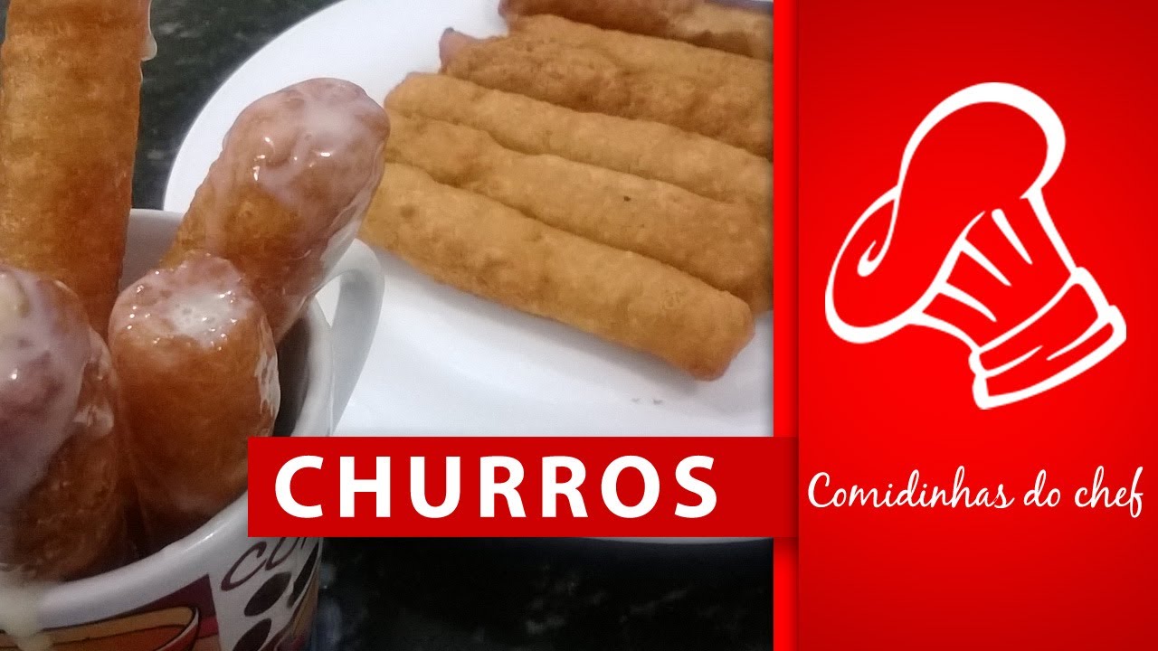 COMO FAZER CHURROS CASEIROS