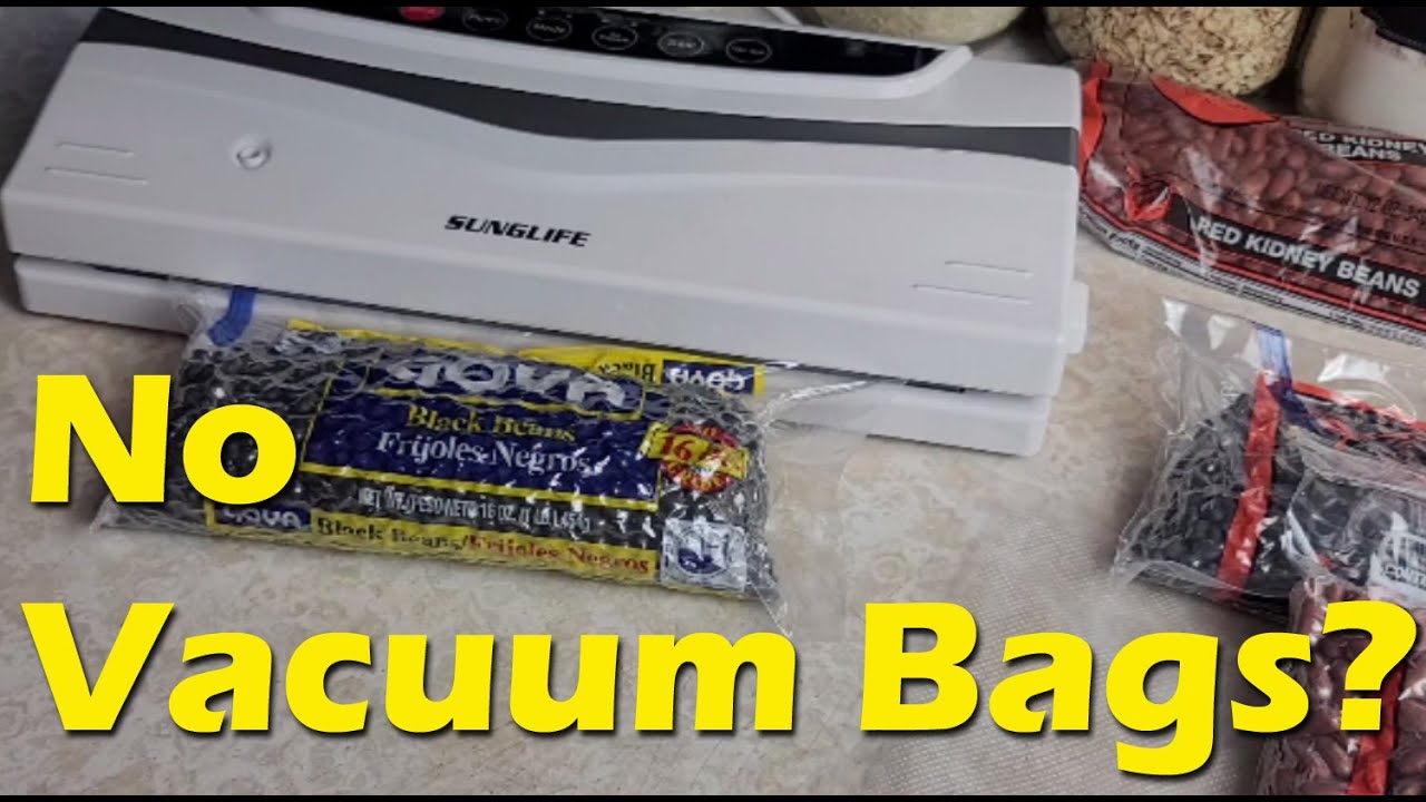 How To: Vacuum-Seal Cheap Ziploc Bags - Make