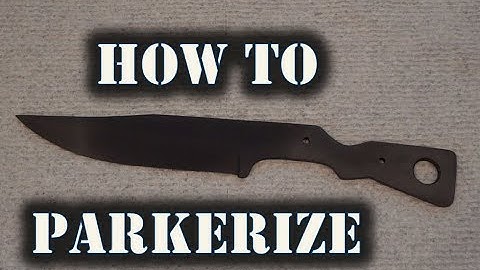 How To Parkerize Metal - Sharp Works