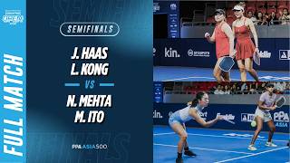 Haas/Kong vs Mehta/Ito - Women's Doubles Semifinals | Leapmotor Singapore Open 2026