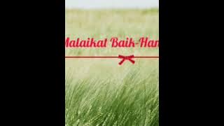 Lirik lagu Malaikat Baik-Hanin Dhiya