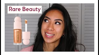 Rare Beauty Positive Light Liquid Luminizer Highlight Flaunt - Unboxing &  Review | Erica Joaquin