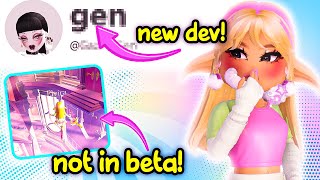 Barbie NEEDS our HELP! New DEV! Throne Tower OUT OF BETA! | Royale High Roblox