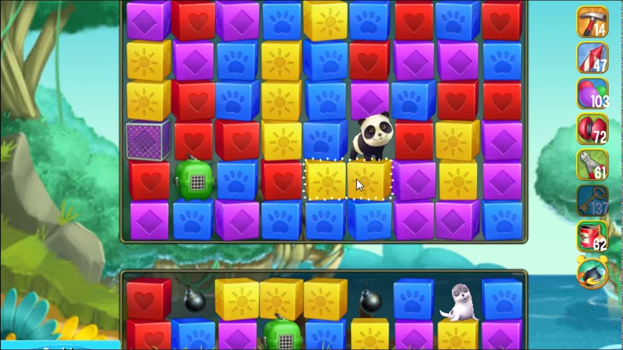 Pet Rescue Saga Level 2838 - NO BOOSTERS | SKILLGAMING ✔️ - YouTube