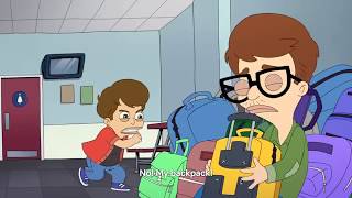 BIG MOUTH- My Backpack Scene