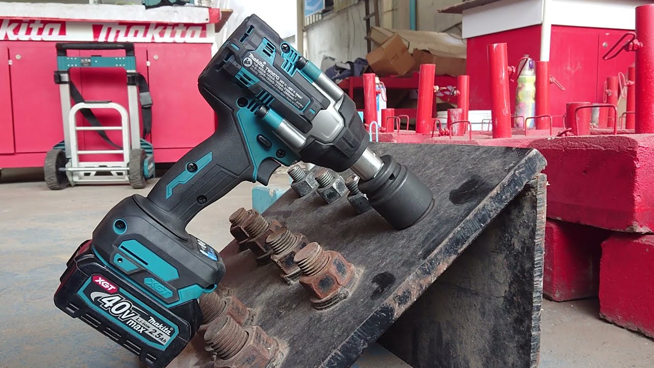 lossening - 40Vmax Impact Makita TW007G bolt Testing YouTube the Wrench