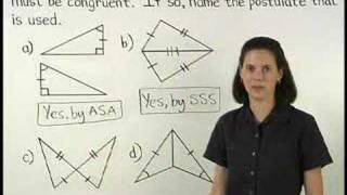 Proving Triangles Are Congruent Mathhelp Com Math Help Youtube