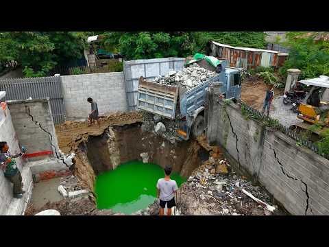 Bulldozer Start land recovery by bulldozer truck 5t