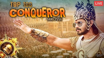 🔴Best Conqueror Rank Push Live in New 4.1 Update BGMI | PUBG Mobile Live | Road to 100k🔥​