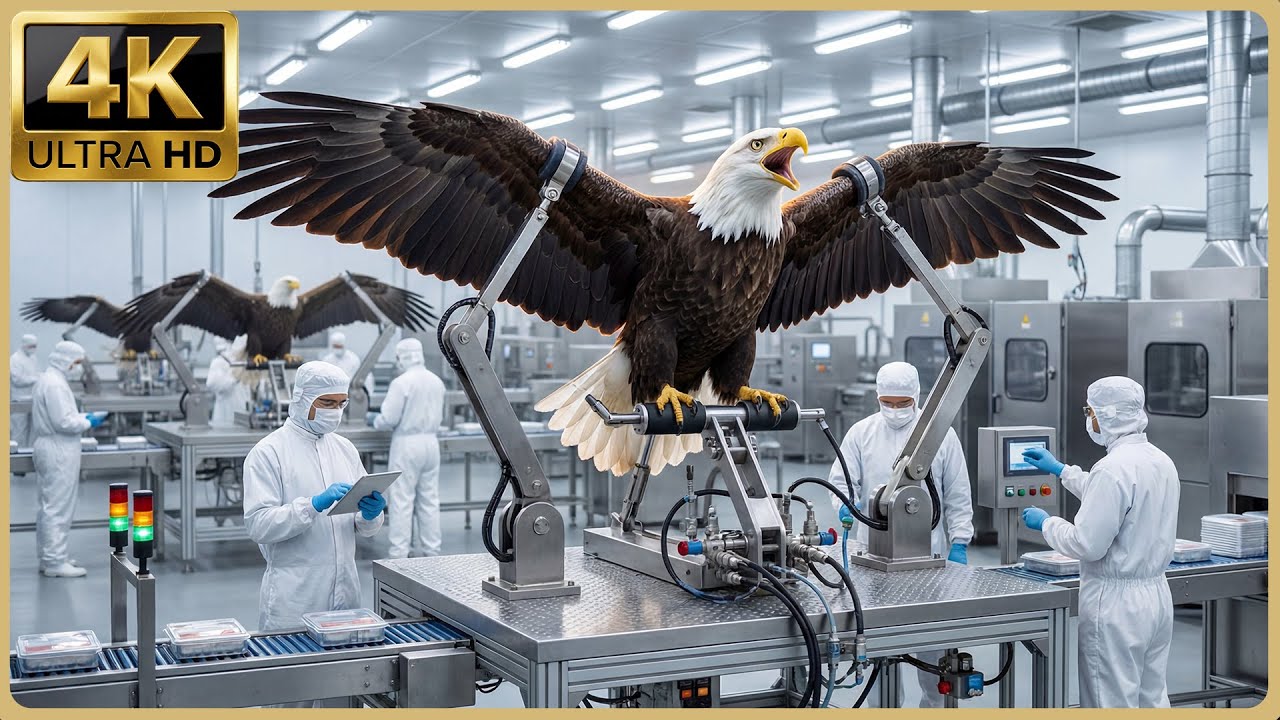 Inside the World’s Largest Steller’s Sea Eagle Processing Facility ...