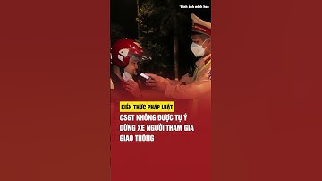 Khi nào CSGT được dừng xe? #luat #tuvanluat #meovat #kienthuc #phapluat