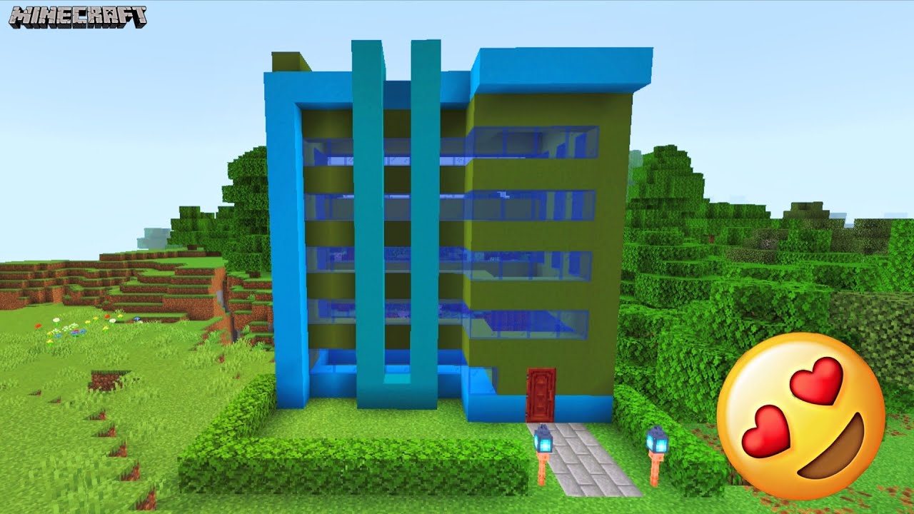 Small Hotel Build Hack Minecraft | Gameplay | Affect Gamer - YouTube