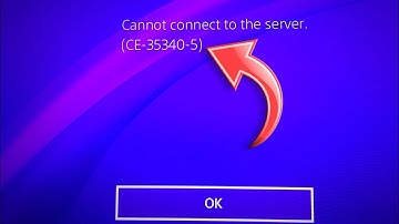 PS4 How to fix streaming error CE-35340-5