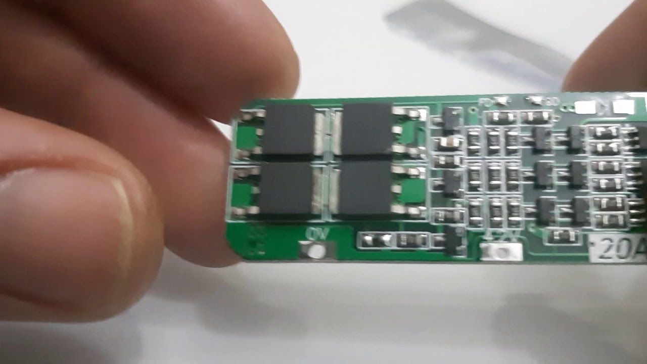 BMS protection  3S.20A cell li-ion 18650 12.6V