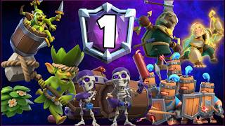 #1 IN the World🌍 with Recruits Spam Deck.!