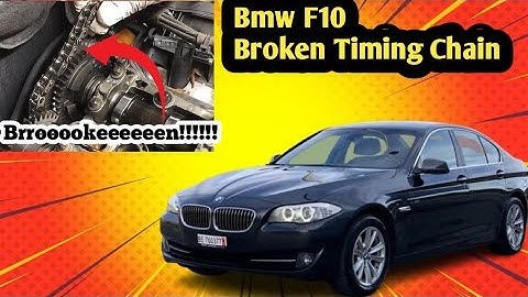 BROKEN TIMING CHAIN || HOW TO REPLACE TIMING CHAIN ON BMW F10/F11 WITH N57 ENGINE VERY EASILY
