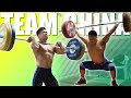 Team China Training Hall ｜Tian Tao (96kg), Lu Xiaojun (81kg)