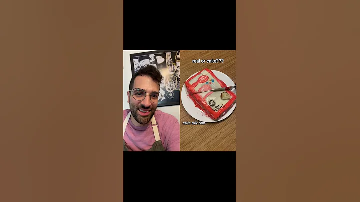 I have competition. #cake #realorcake