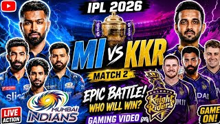 Mumbai Indians vs Kolkata knight riders ipl 2026 cricket match game 