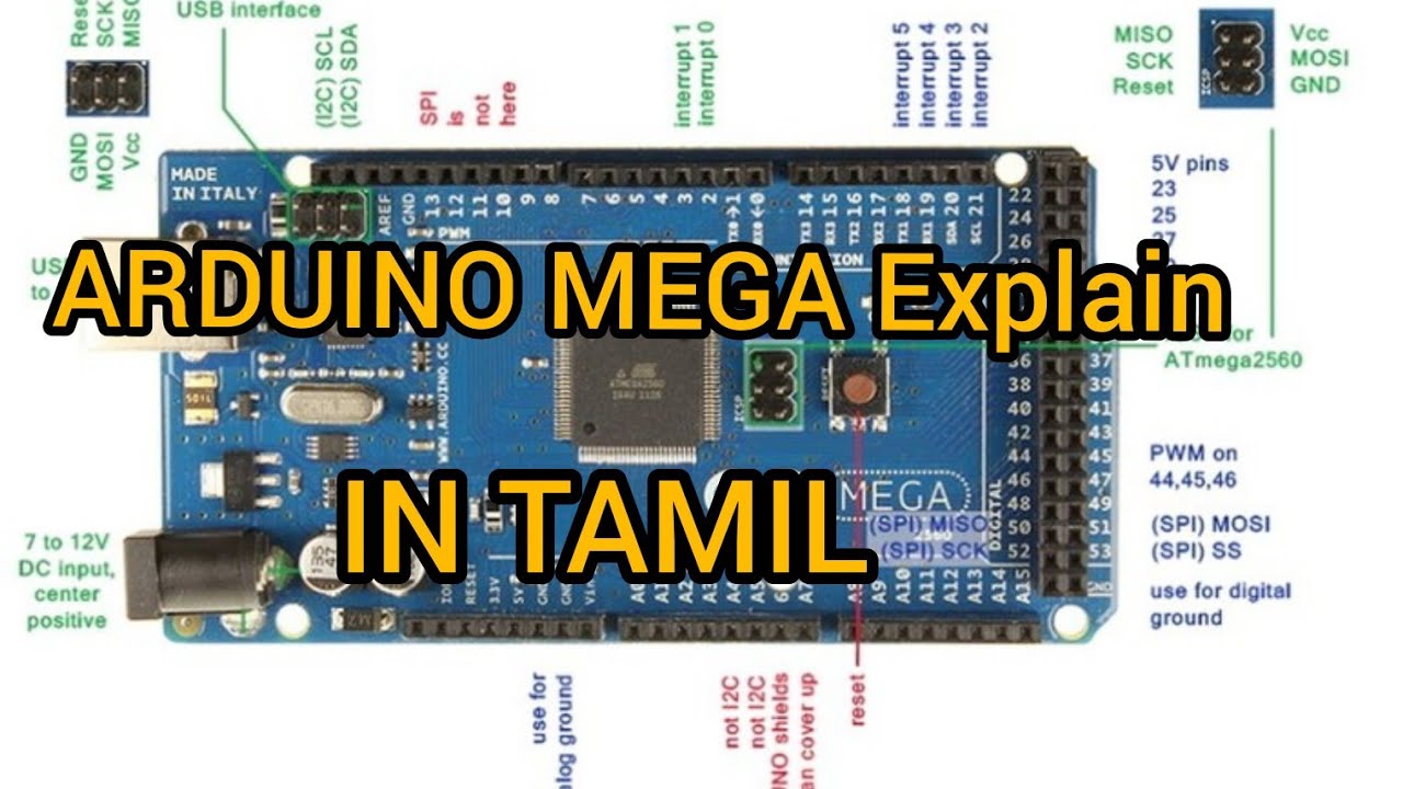 Arduino mega in tamil