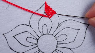 hand embroidery new easy cross stitch based amazing flower design needle work by @Rose World
